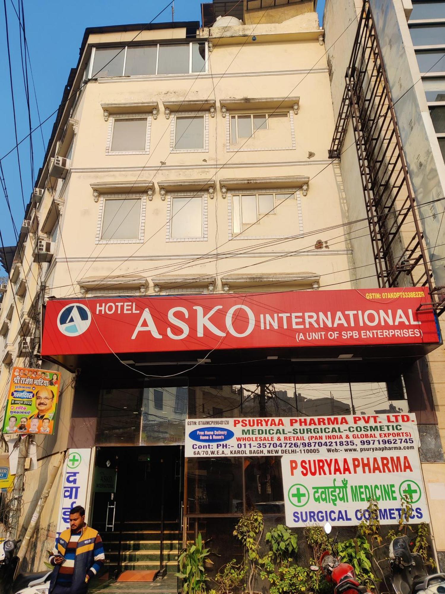 Hotel Asko International-Karol Bagh เดลี ภายนอก รูปภาพ